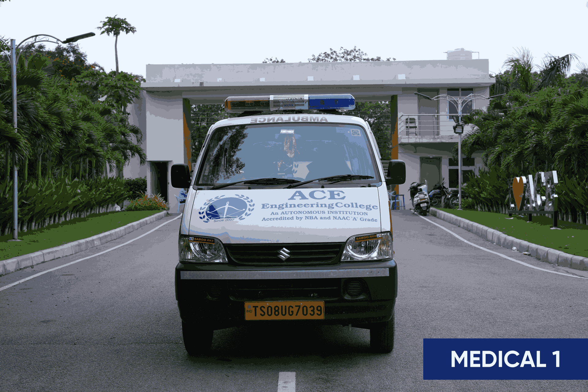 ACE Engineering College Hyderabad Medical Van photo 1